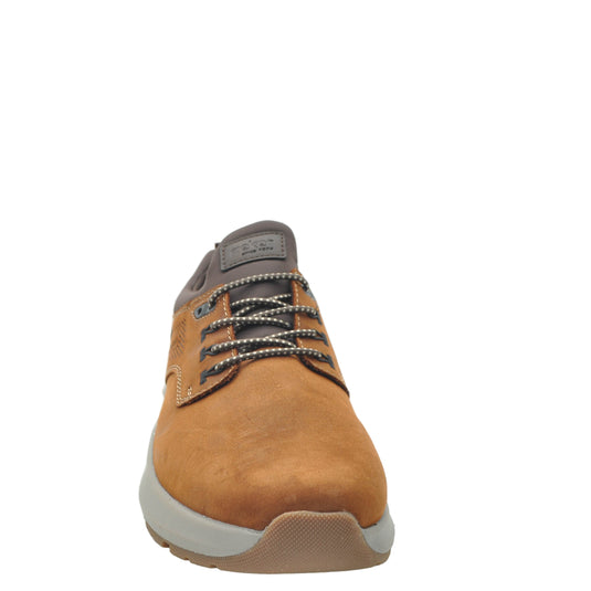 brown rieker slip on shoes