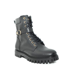 Load image into Gallery viewer, tommy hilfiger black womens boots