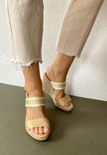 Load image into Gallery viewer, tommy hilfiger high wedge sandals