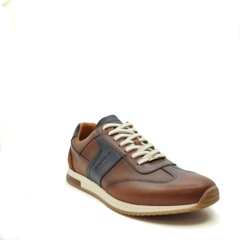 Load image into Gallery viewer, mens brown leather shoes
