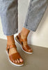 brown skechers sandals for women
