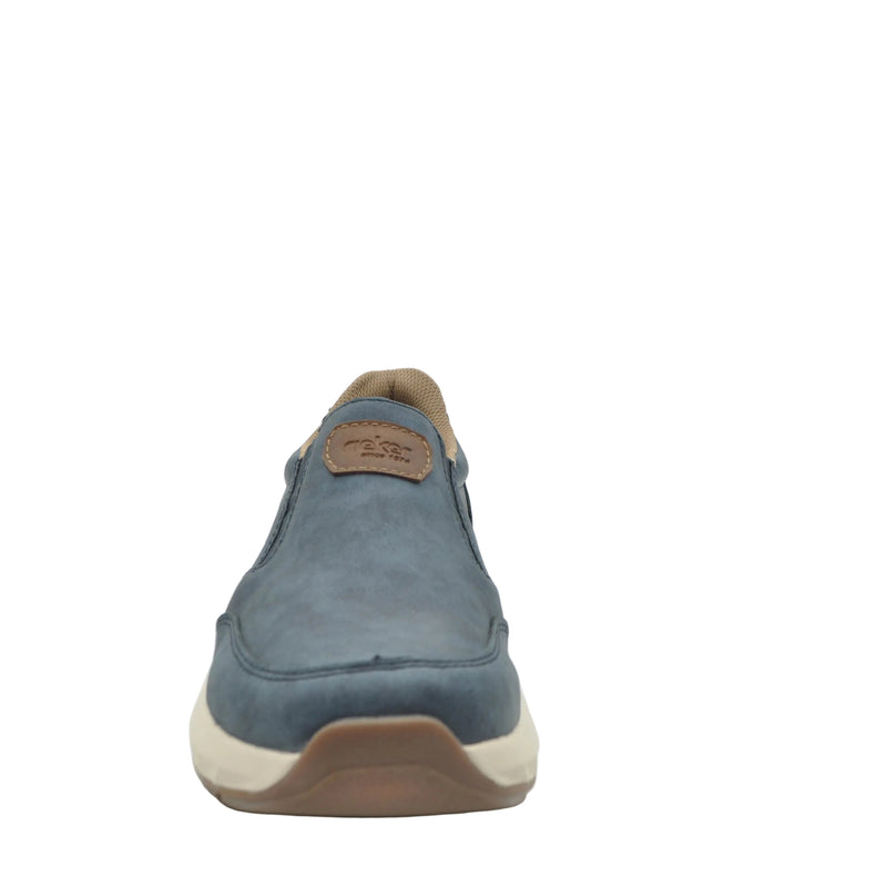 Load image into Gallery viewer, navy rieker shoes for men
