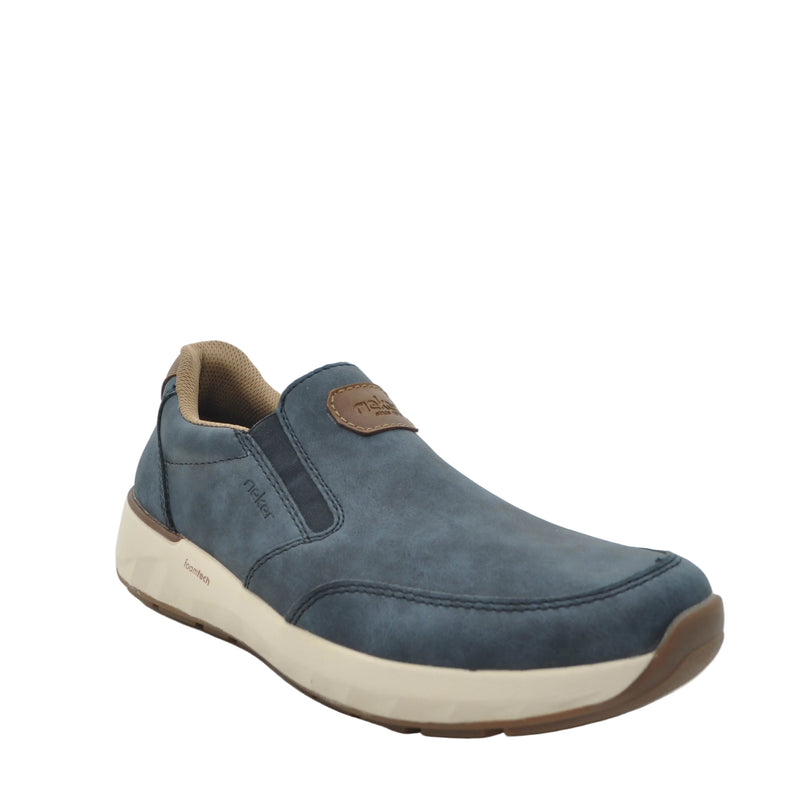 Load image into Gallery viewer, navy rieker mens shoes
