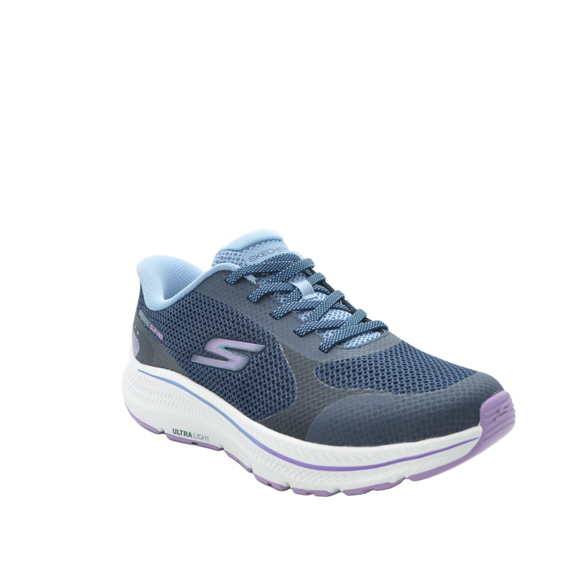 Load image into Gallery viewer, womens navy slip in trainers

