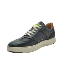 Load image into Gallery viewer, navy leather shoes for men