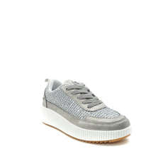 Load image into Gallery viewer, silver dressy trainers