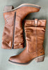 mustang brown cow boy boots