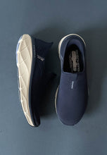 Load image into Gallery viewer, navy skechers slip ins
