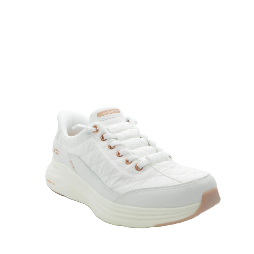 white slip in trainers
