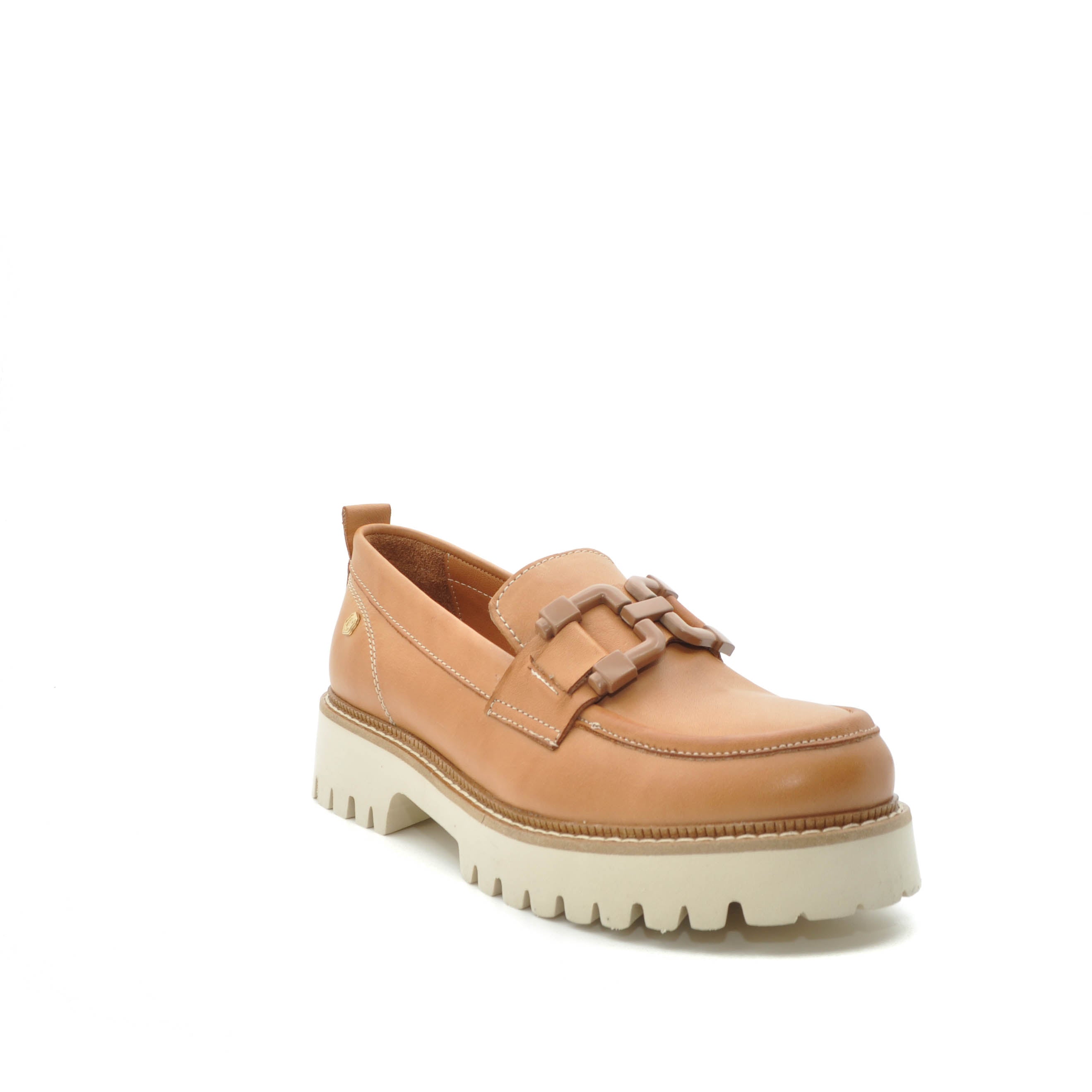 tan loafers