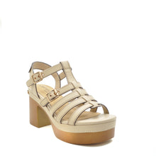 Load image into Gallery viewer, beige chunky sandals