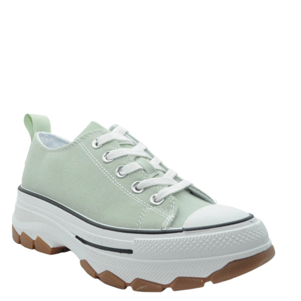 mint chunky shoes