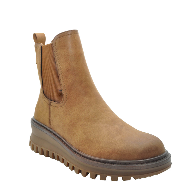 Load image into Gallery viewer, brown casual boots for women
