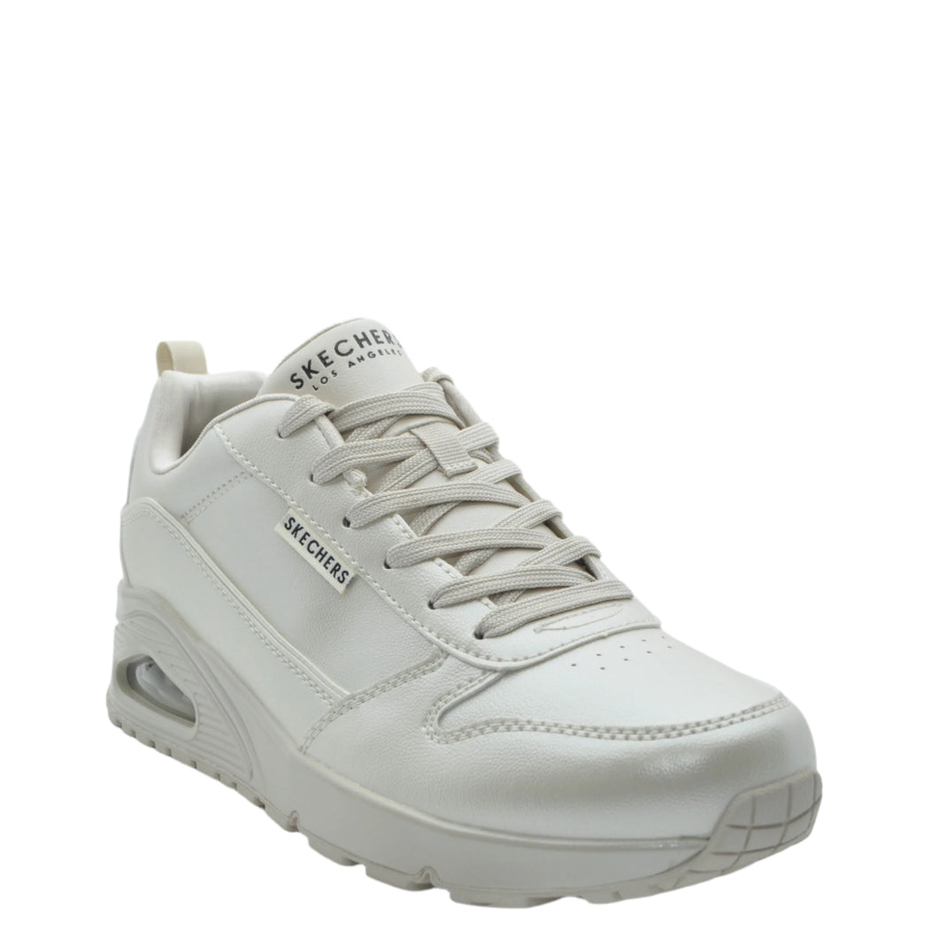 skechers leather trainers