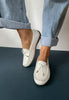 ara white loafers