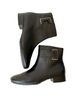 black flat gabor boots