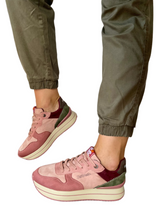 Load image into Gallery viewer, pink fashion trainers