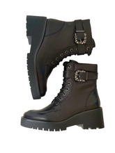 Load image into Gallery viewer, dress biker boots