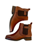 lades tan chelsea boots