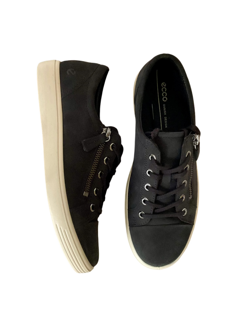 Load image into Gallery viewer, navy ecco shoes
