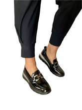 Load image into Gallery viewer, black dressy shoes