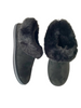 blak slippers for women