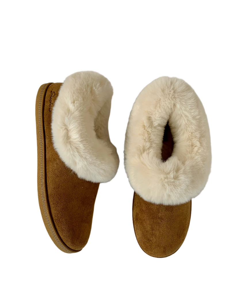 Load image into Gallery viewer, brown lades slippers
