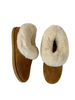 brown lades slippers