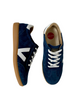 navy ladies flat trainers