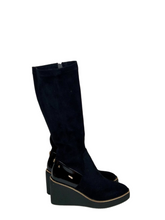 Load image into Gallery viewer, kate appleby navy long boots