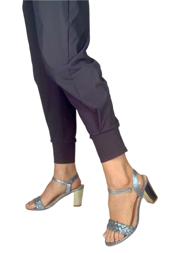 Load image into Gallery viewer, blue block heels

