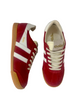 red gola trainers