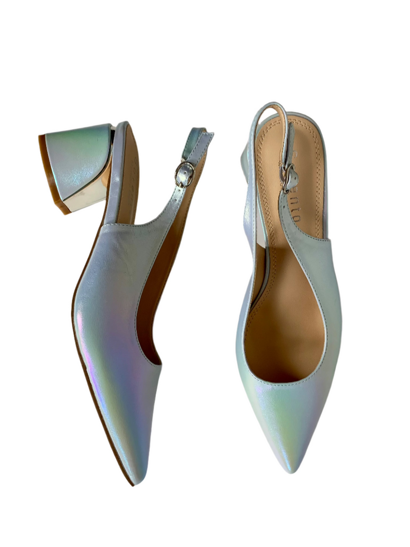 Load image into Gallery viewer, sorent blue heels
