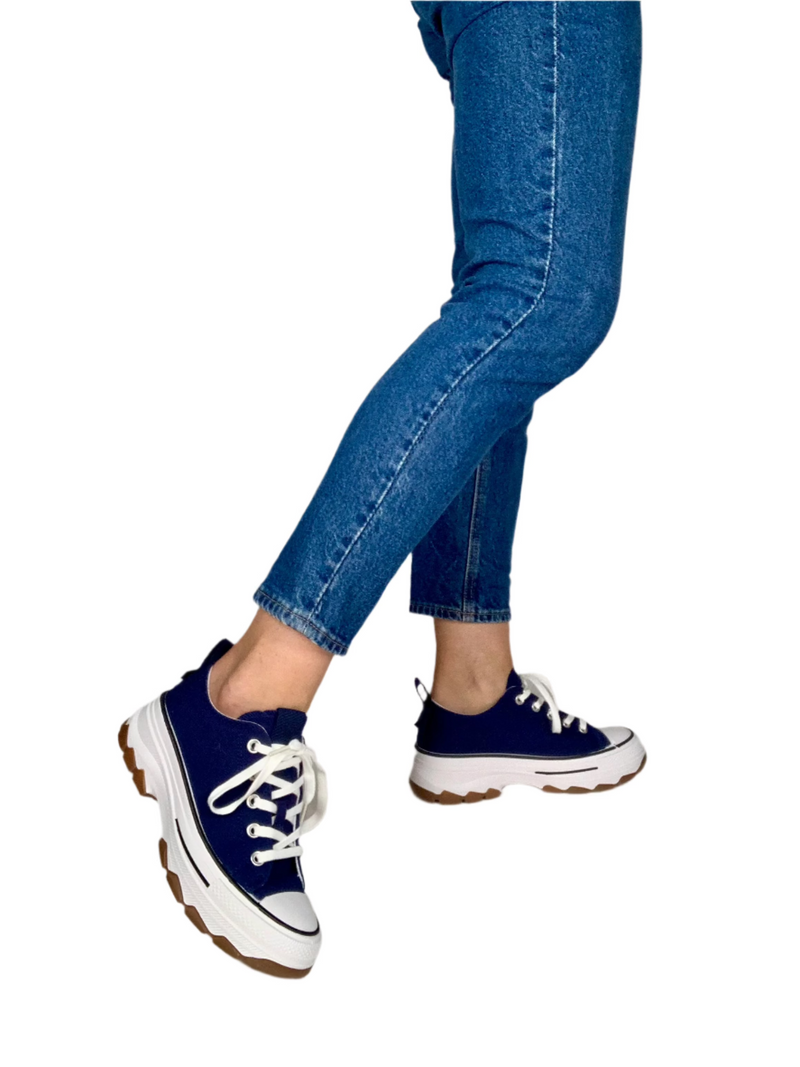 Load image into Gallery viewer, navy summer shoes
