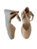 taupe summer sandals