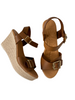 high wedge sandals