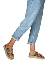 Load image into Gallery viewer, leopard print sandals