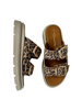 leopard print sandals