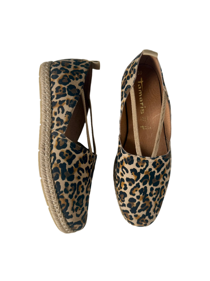 Load image into Gallery viewer, leopard print summer shoes
