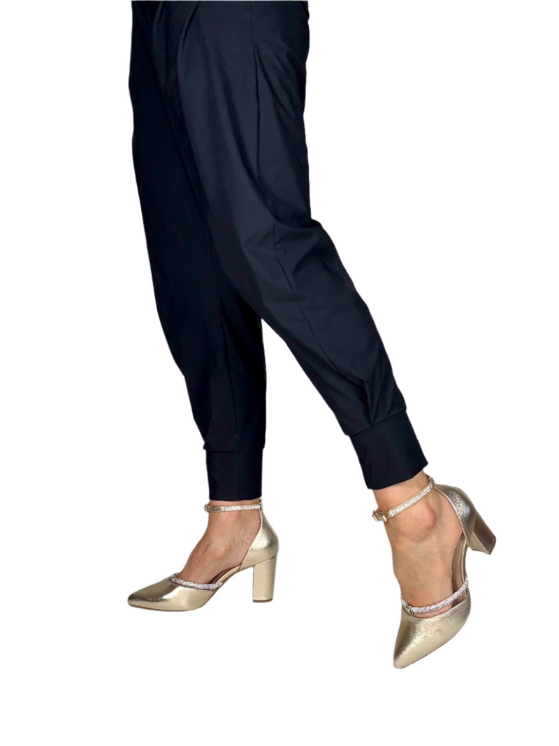 Load image into Gallery viewer, gold block heels
