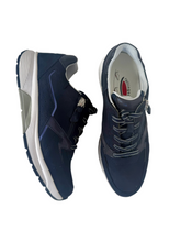 Load image into Gallery viewer, navy rolling soft shoes