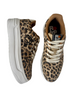 leopard print ladies casual shoes