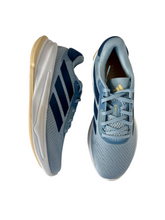 Load image into Gallery viewer, blue adidas trainers for women