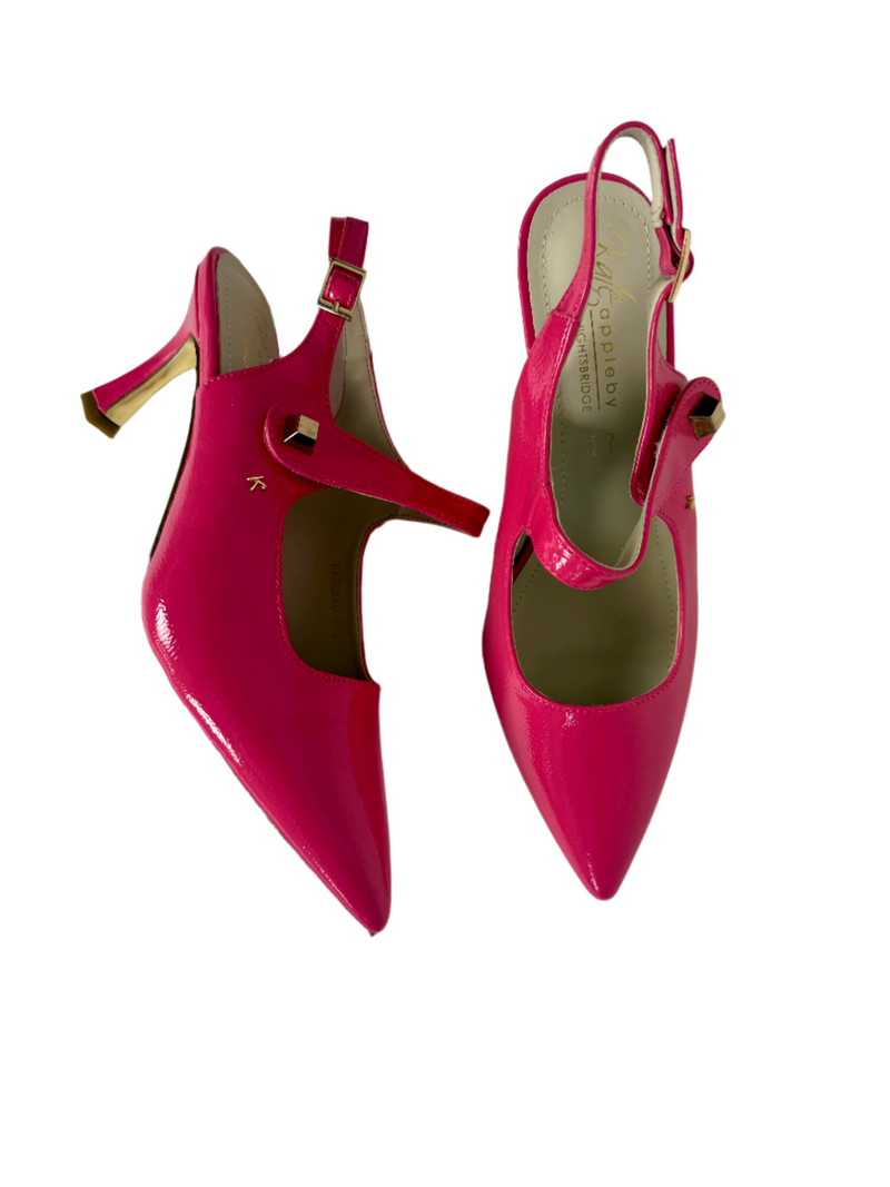 Load image into Gallery viewer, pink pointed heels
