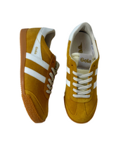 Load image into Gallery viewer, yellow gola trainers