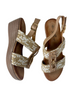 low wedge sandals