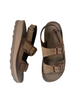 lades flat walking sandals