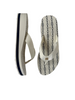 white wedge flip flops