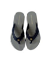 Load image into Gallery viewer, navy tommy hilfiger sandals