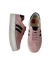 pink platform trainers